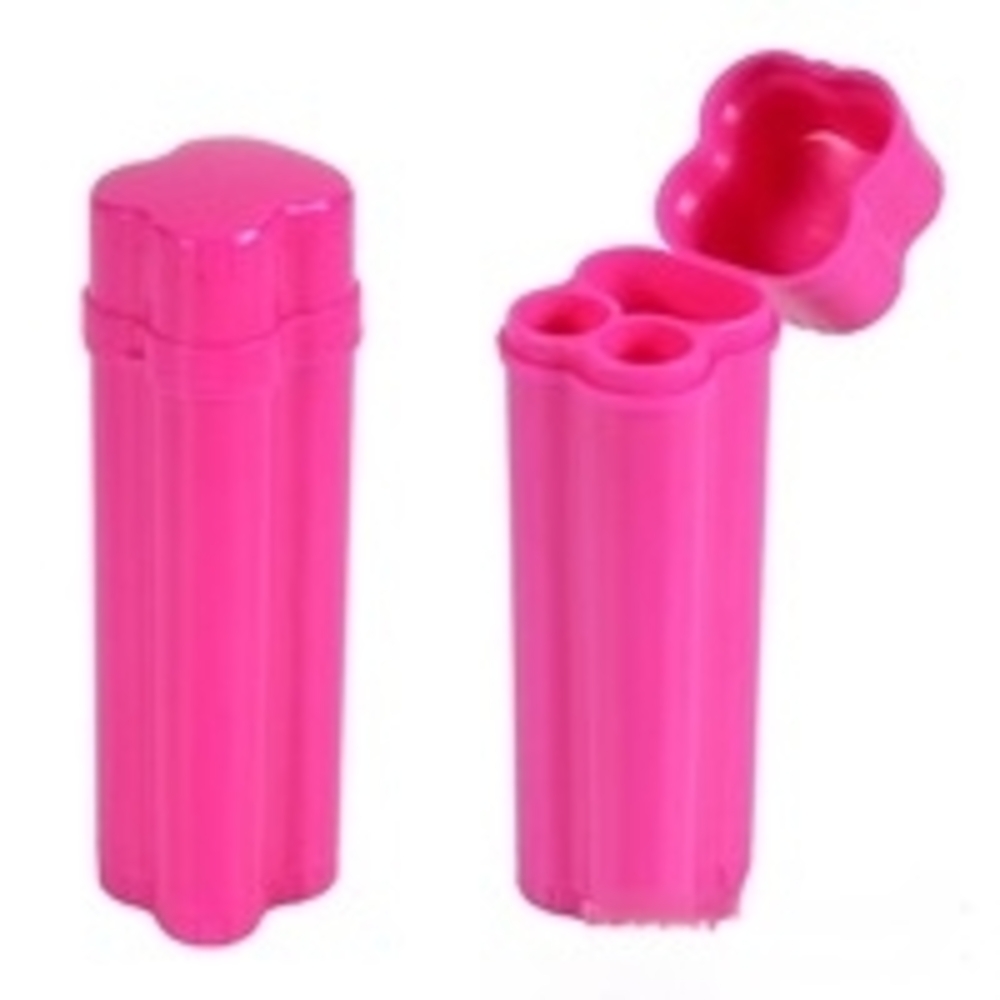 3 in 1 Wholesale Portable Plastic Cigar Lighter Holder Tubes Travel Case Custom